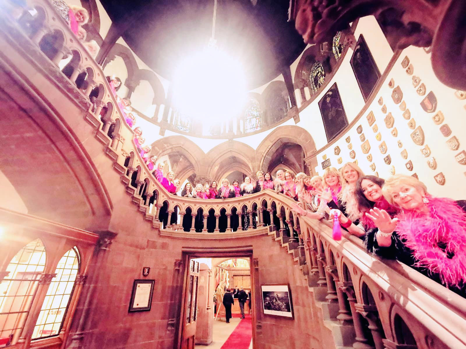 Singing at Chester Lord Mayors Banquet